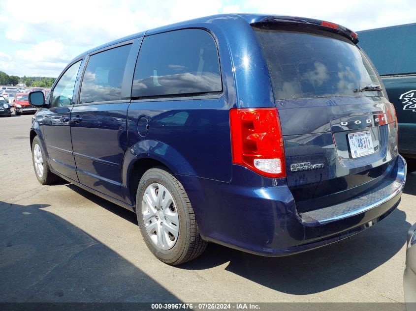 2014 Dodge Grand Caravan Se VIN: 2C4RDGBGXER355883 Lot: 39967476