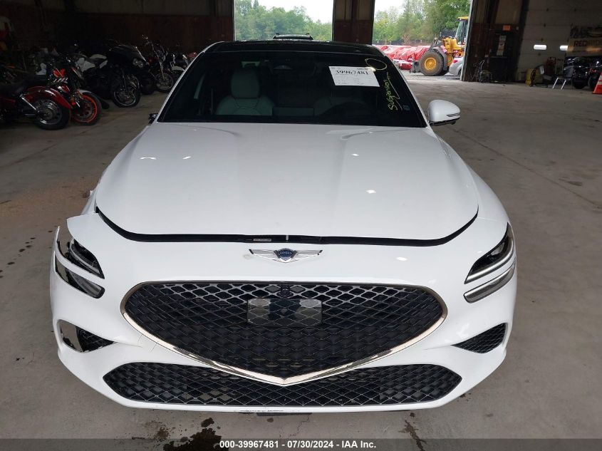 2022 Genesis G70 3.3T Awd VIN: KMTG54TE8NU094614 Lot: 39967481