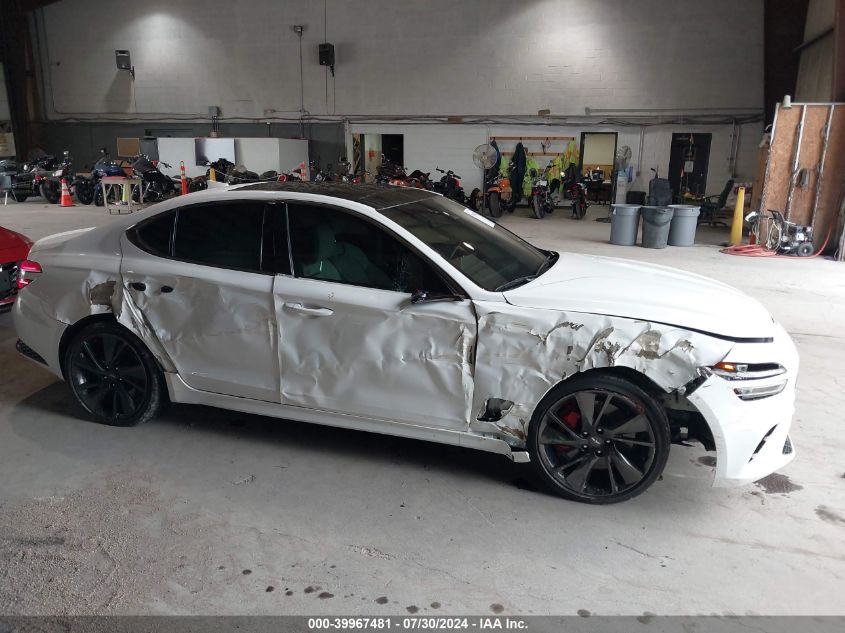 2022 Genesis G70 3.3T Awd VIN: KMTG54TE8NU094614 Lot: 39967481