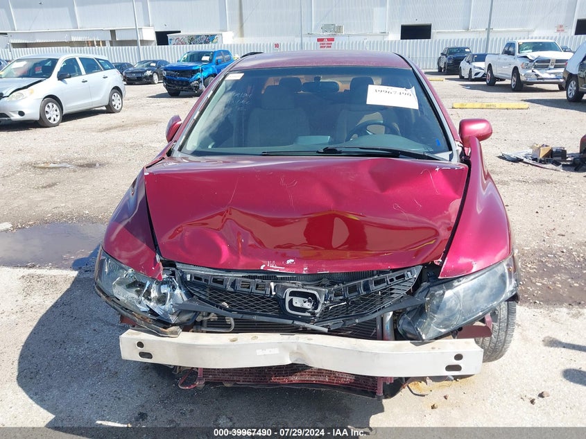 2010 Honda Civic Lx VIN: 19XFA1F57AE053223 Lot: 39967490