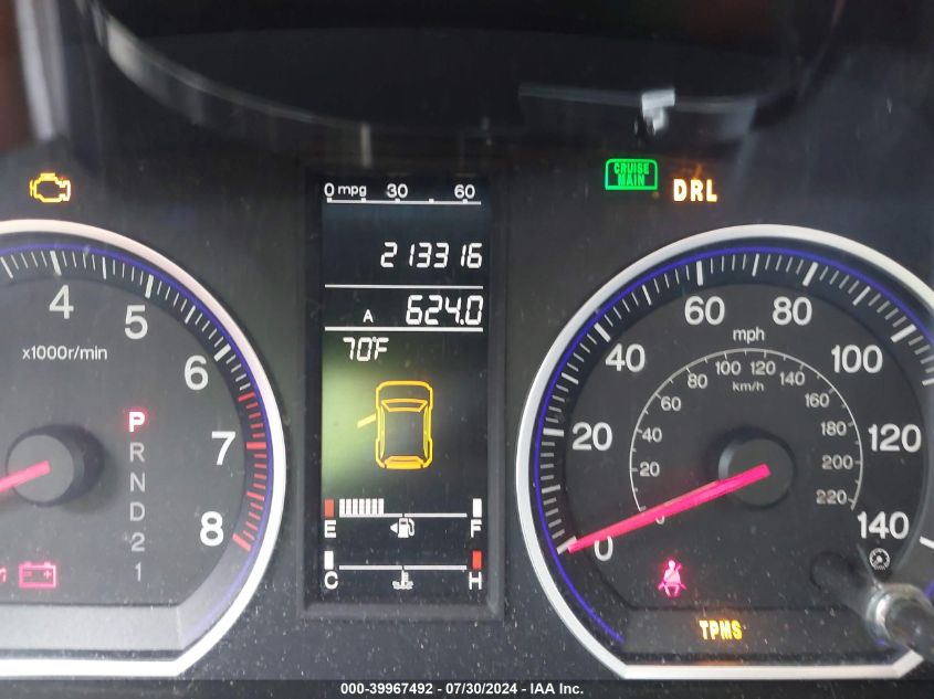 2008 Honda Cr-V Ex VIN: 5J6RE48588L010070 Lot: 39967492