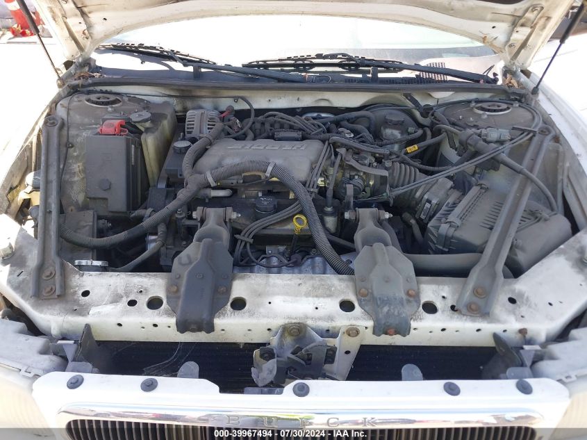 2004 Buick Century VIN: 2G4WS52J741283378 Lot: 39967494