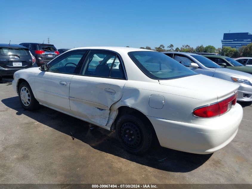 2004 Buick Century VIN: 2G4WS52J741283378 Lot: 39967494