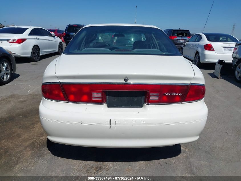 2004 Buick Century VIN: 2G4WS52J741283378 Lot: 39967494