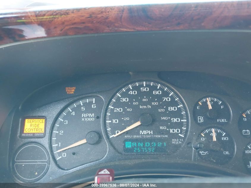 2002 Chevrolet Tahoe Lt VIN: 1GNEK13Z82J272705 Lot: 39967536