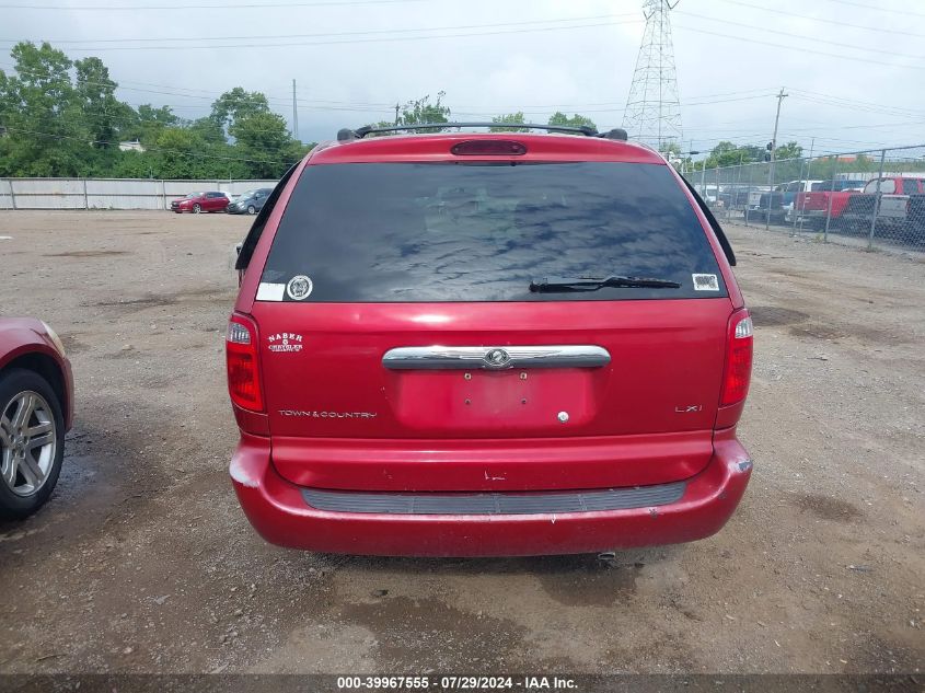 2003 Chrysler Town & Country Lxi VIN: 2C4GP54L63R234245 Lot: 39967555