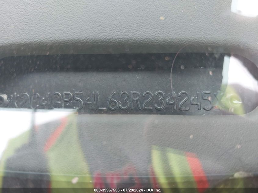 2003 Chrysler Town & Country Lxi VIN: 2C4GP54L63R234245 Lot: 39967555