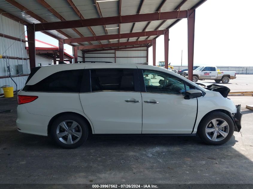 2019 Honda Odyssey Ex-L VIN: 5FNRL6H70KB048024 Lot: 39967562