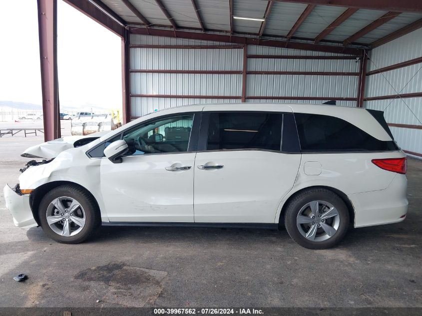 2019 Honda Odyssey Ex-L VIN: 5FNRL6H70KB048024 Lot: 39967562