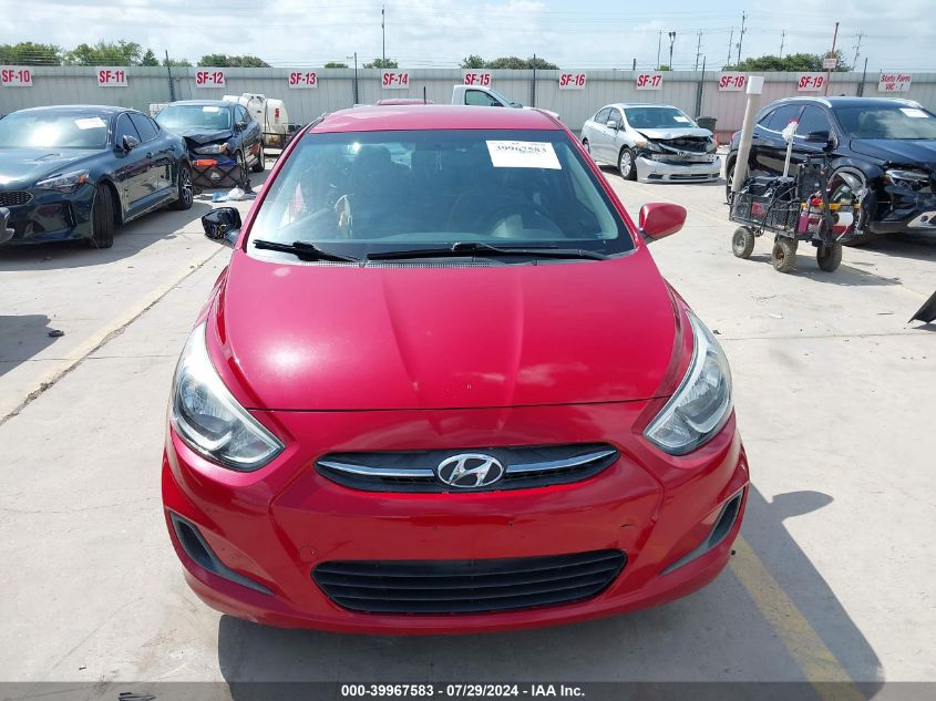 2016 Hyundai Accent Se VIN: KMHCT4AE7GU144603 Lot: 39967583