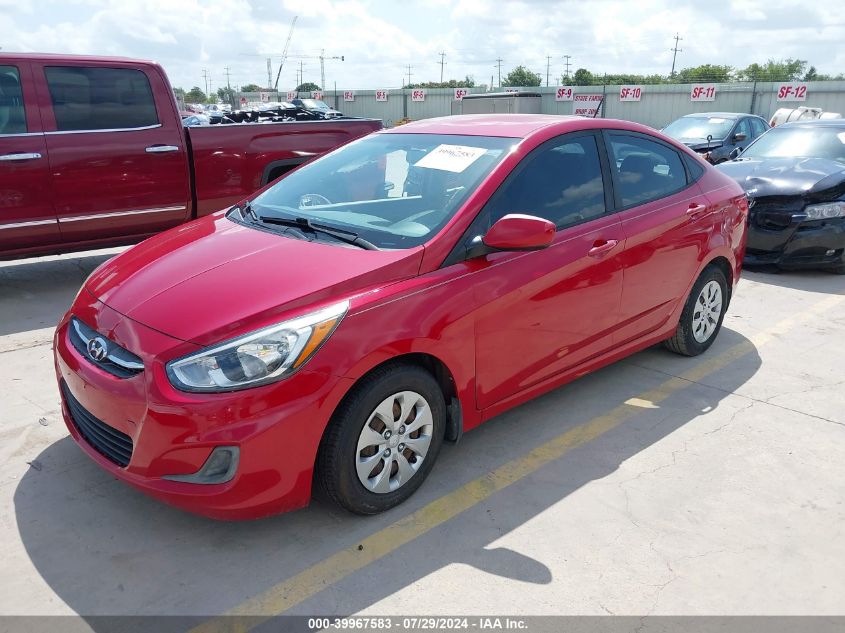 KMHCT4AE7GU144603 2016 HYUNDAI ACCENT - Image 2