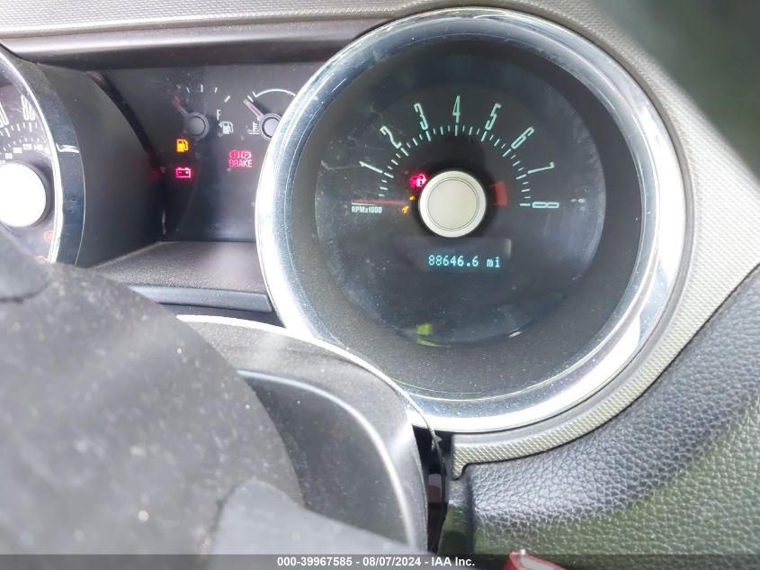 2012 Ford Mustang V6 VIN: 1ZVBP8EM4C5263904 Lot: 39967585