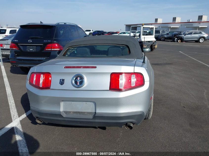 2012 Ford Mustang V6 VIN: 1ZVBP8EM4C5263904 Lot: 39967585