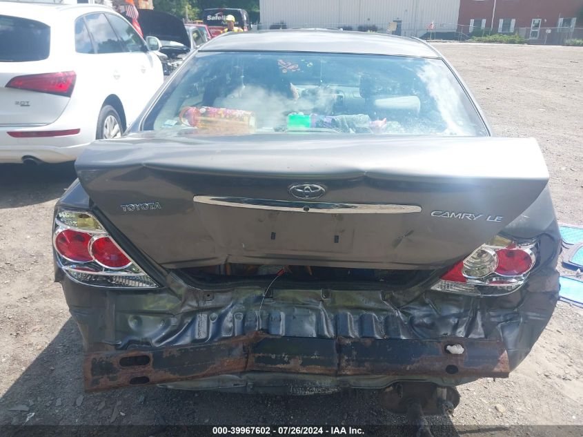 2005 Toyota Camry Le VIN: 4T1BE32K55U509376 Lot: 39967602