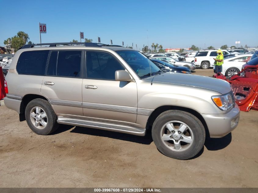 2005 Toyota Land Cruiser V8 VIN: JTEHT05JX52072567 Lot: 39967608