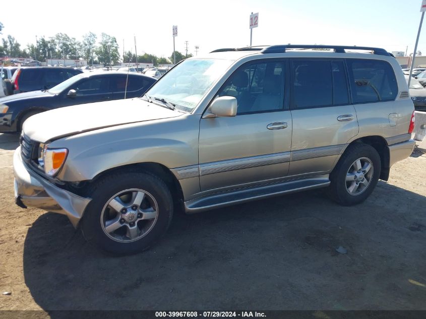 2005 Toyota Land Cruiser V8 VIN: JTEHT05JX52072567 Lot: 39967608