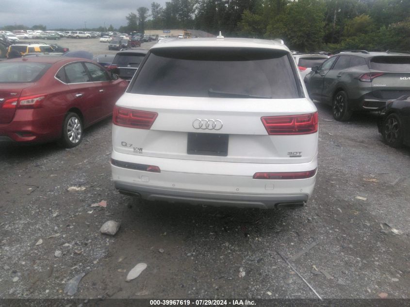 2018 Audi Q7 3.0T Premium VIN: WA1LAAF74JD028652 Lot: 39967619