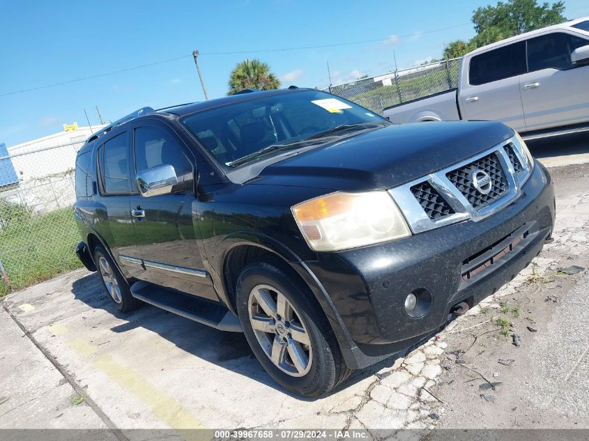 2011 Nissan Armada Platinum VIN: 5N1BA0NF4BN603473 Lot: 39967658