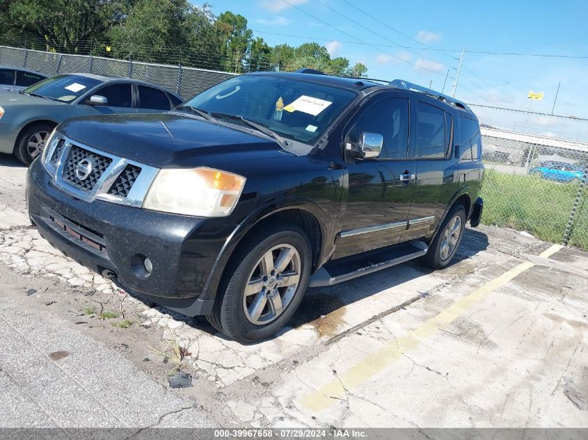 2011 Nissan Armada Platinum VIN: 5N1BA0NF4BN603473 Lot: 39967658