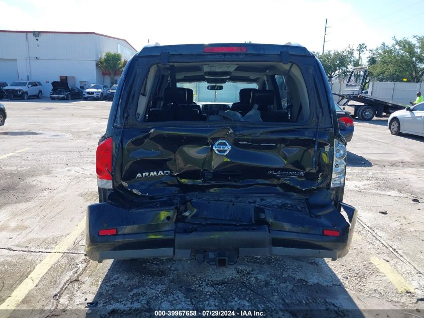 2011 Nissan Armada Platinum VIN: 5N1BA0NF4BN603473 Lot: 39967658