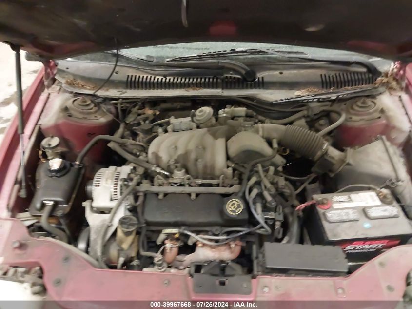 1996 Ford Taurus Gl VIN: 1FALP52U4TG262191 Lot: 39967668