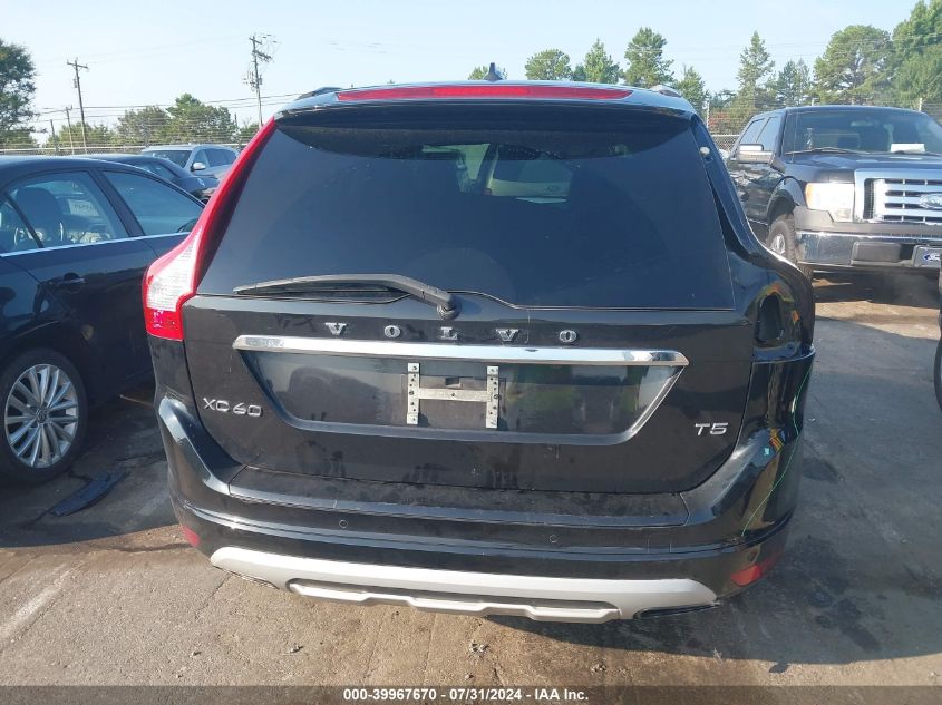 2017 Volvo Xc60 T5 Dynamic VIN: YV440MDR1H2183827 Lot: 39967670