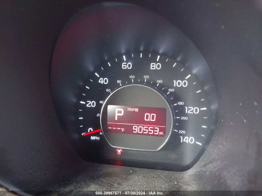 2016 Kia Soul + VIN: KNDJP3A50G7864186 Lot: 39967677