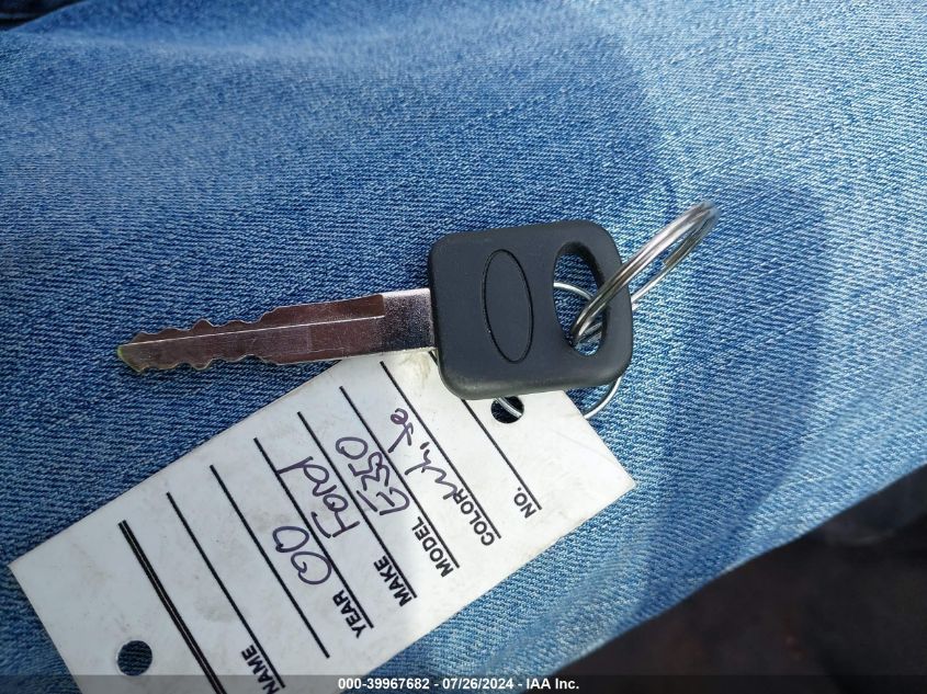 2000 Ford E-250 Commercial VIN: 1FTNE2424YHB16474 Lot: 39967682