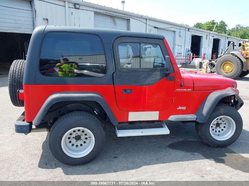 1999 Jeep Wrangler Se VIN: 1J4FY29PXXP416759 Lot: 39967731