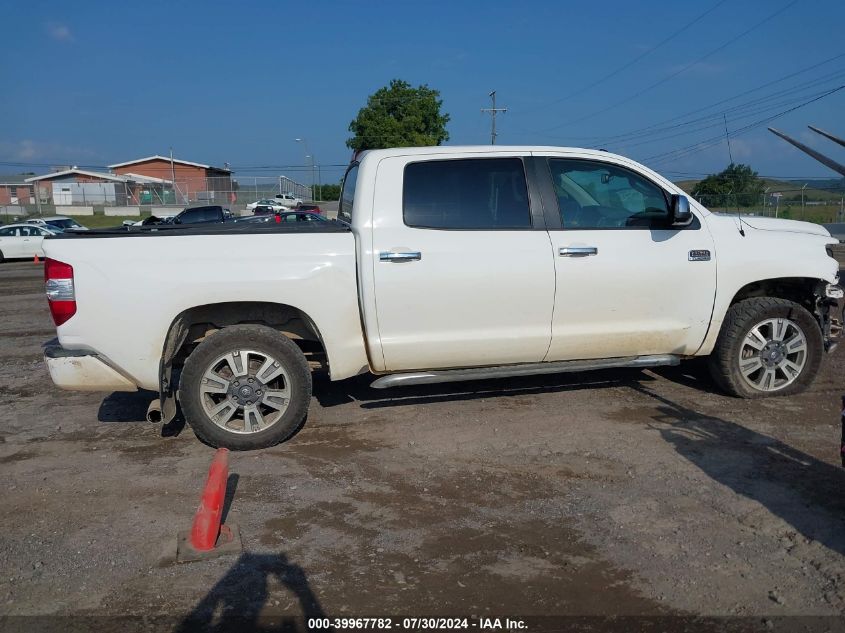 2018 Toyota Tundra Crewmax 1794/Platinum VIN: 5TFAW5F17JX737057 Lot: 39967782