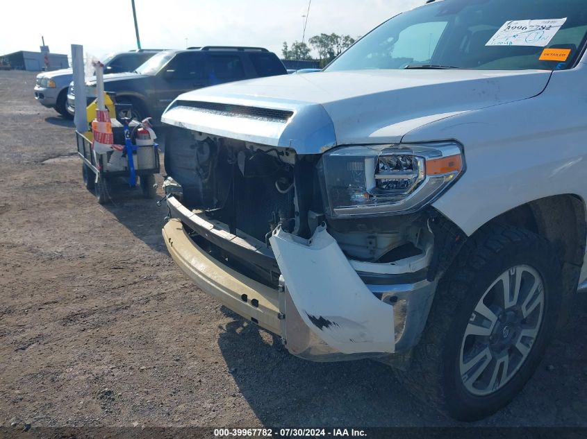 2018 Toyota Tundra Crewmax 1794/Platinum VIN: 5TFAW5F17JX737057 Lot: 39967782