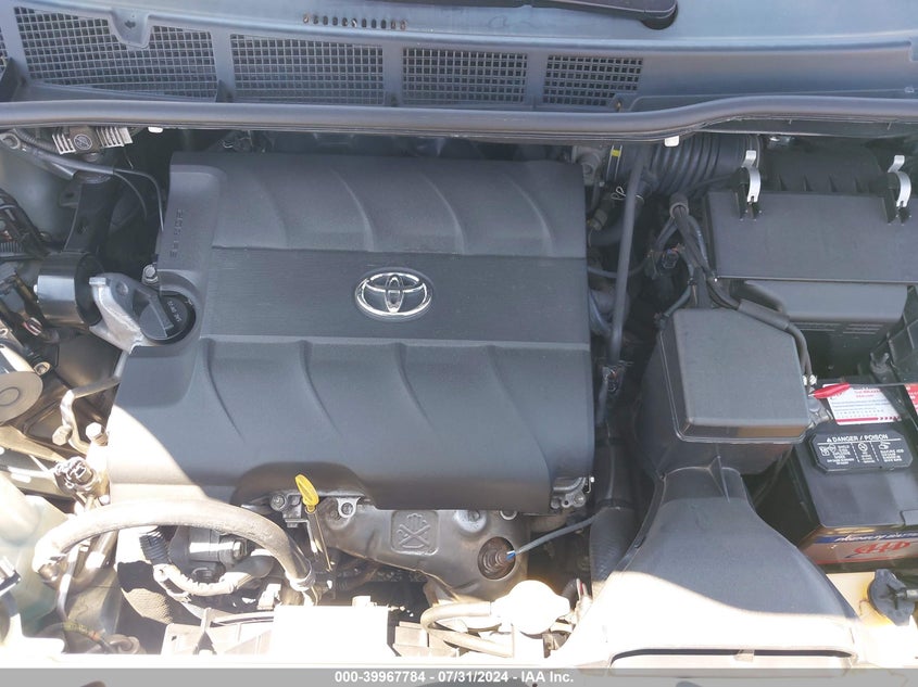2012 Toyota Sienna Le V6 8 Passenger VIN: 5TDKK3DC3CS267661 Lot: 39967784