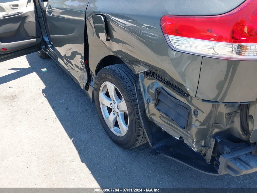 2012 Toyota Sienna Le V6 8 Passenger VIN: 5TDKK3DC3CS267661 Lot: 39967784