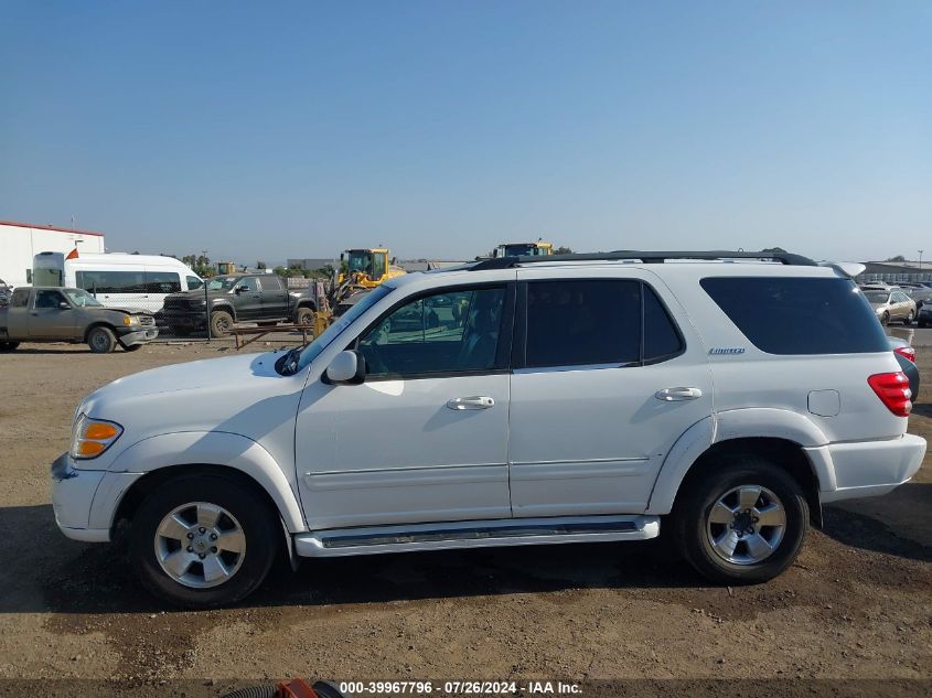 2004 Toyota Sequoia Limited V8 VIN: 5TDZT38A24S215816 Lot: 39967796