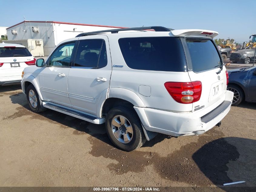2004 Toyota Sequoia Limited V8 VIN: 5TDZT38A24S215816 Lot: 39967796