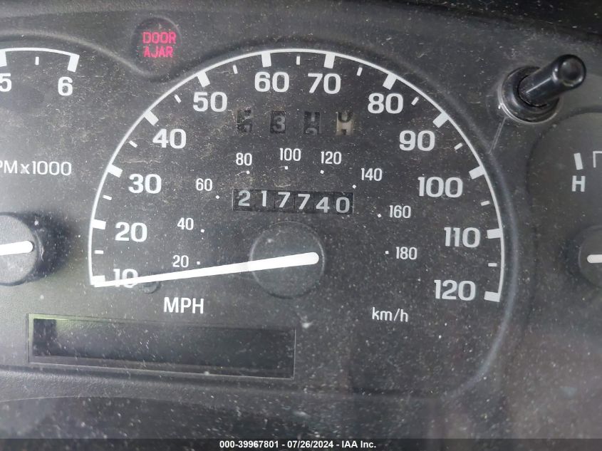 1999 Ford Ranger Xl/Xlt VIN: 1FTZR15V2XPB45758 Lot: 39967801