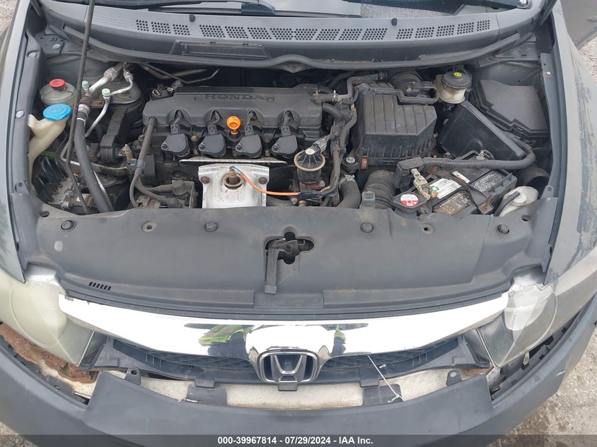 2009 Honda Civic Lx VIN: 2HGFA16589H359199 Lot: 39967814