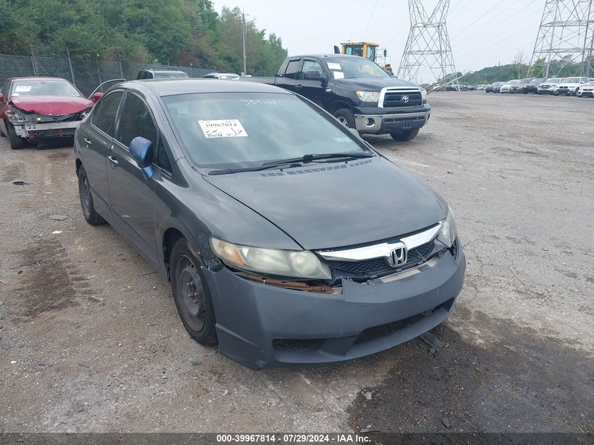 2009 Honda Civic Lx VIN: 2HGFA16589H359199 Lot: 39967814