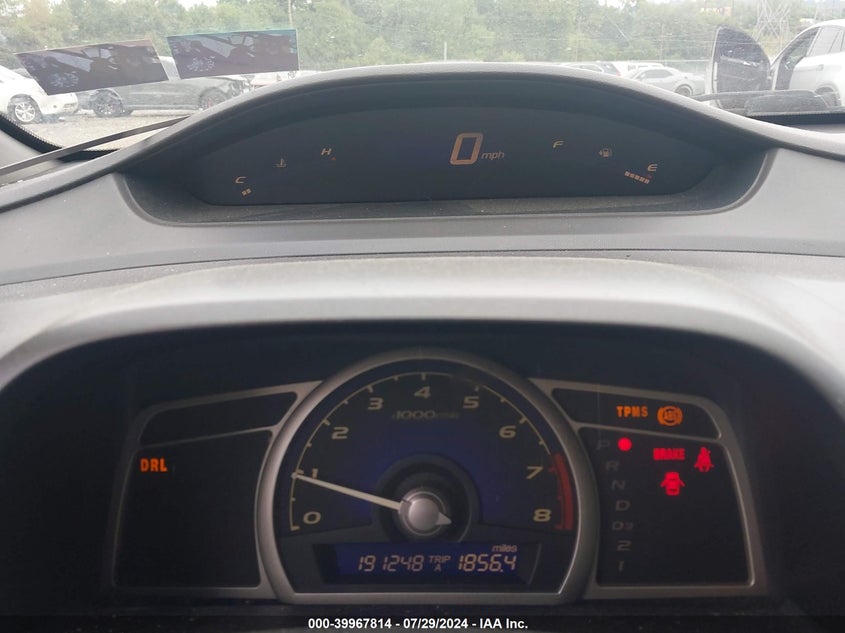 2009 Honda Civic Lx VIN: 2HGFA16589H359199 Lot: 39967814