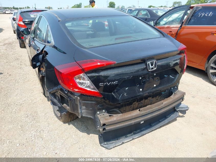 2020 Honda Civic Lx VIN: 19XFC2F63LE025656 Lot: 39967838