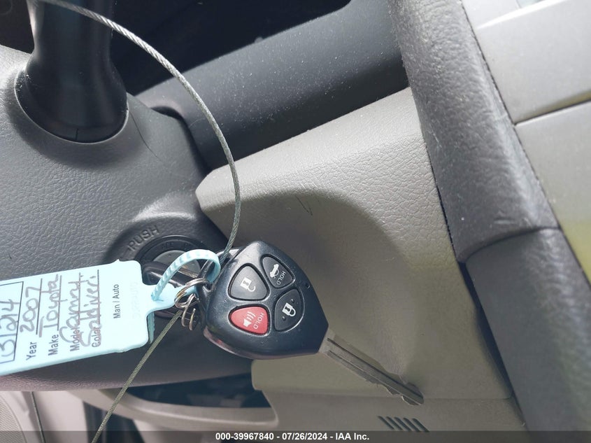 2007 Toyota Camry Le VIN: 4T1BE46K17U559923 Lot: 39967840