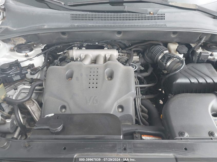 2010 Kia Sportage Lx V6 VIN: KNDKGCA31A7734458 Lot: 39967839