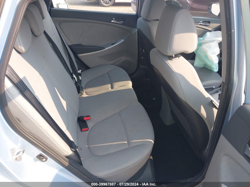 2012 Hyundai Accent Se VIN: KMHCU5AE4CU055715 Lot: 39967887