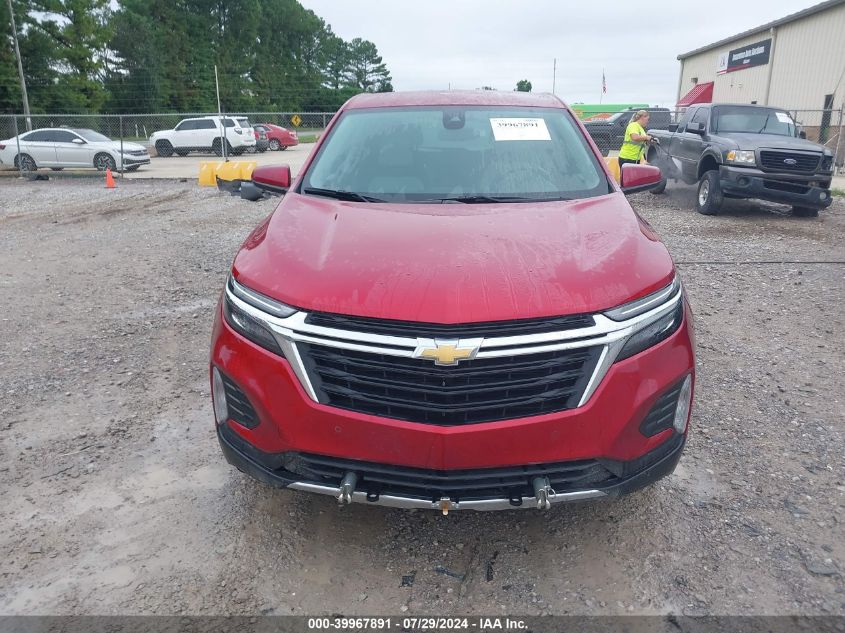 2022 Chevrolet Equinox Lt VIN: 3GNAXKEV6NL192932 Lot: 39967891