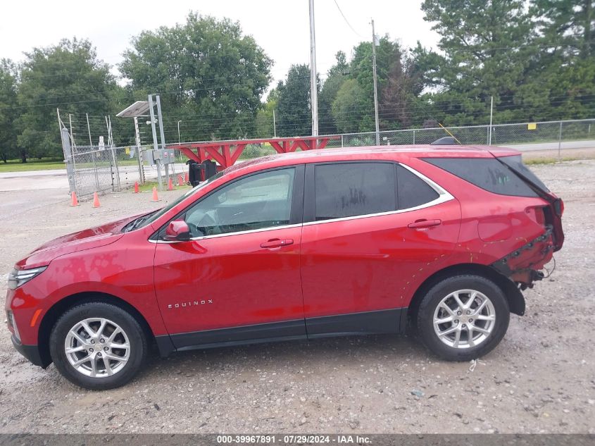 2022 Chevrolet Equinox Lt VIN: 3GNAXKEV6NL192932 Lot: 39967891