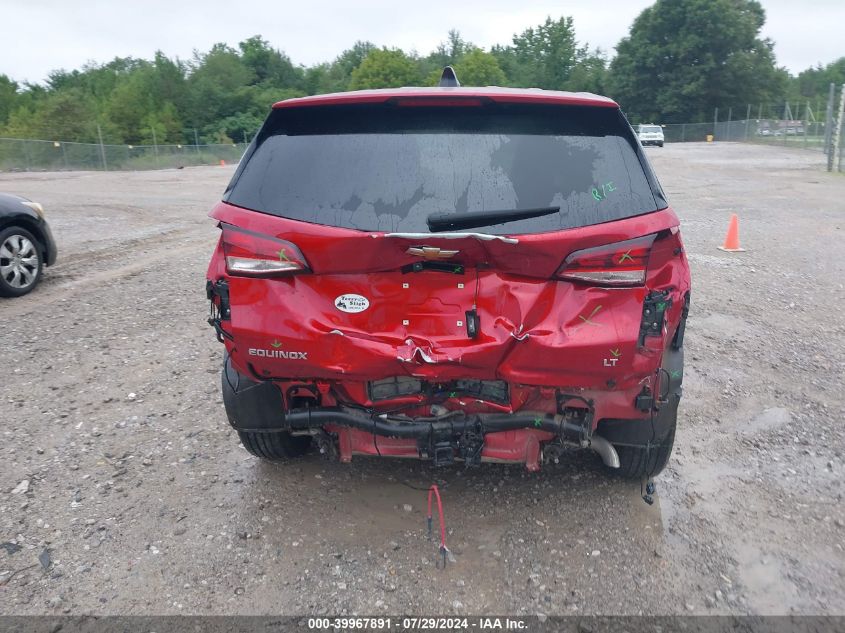 2022 Chevrolet Equinox Lt VIN: 3GNAXKEV6NL192932 Lot: 39967891