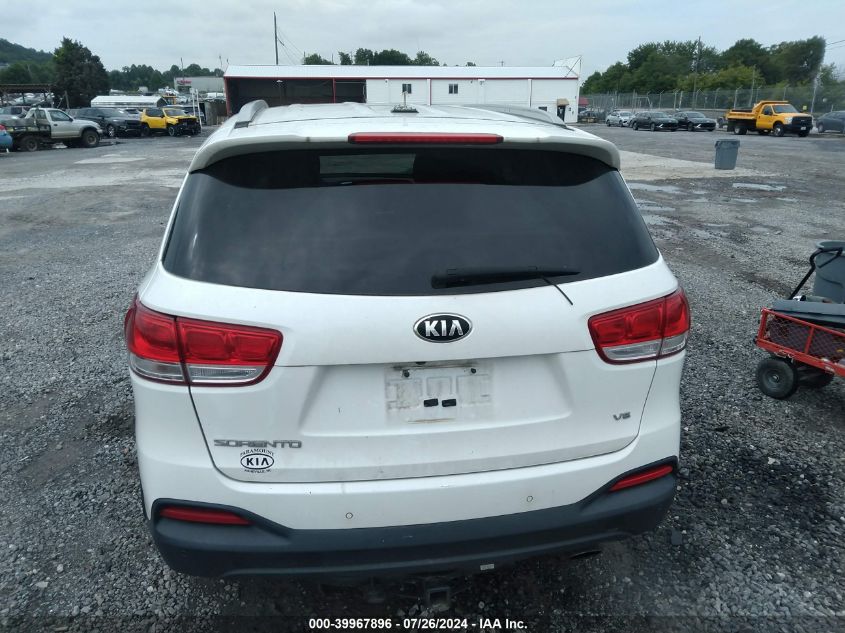 2016 KIA SORENTO 3.3L LX - 5XYPGDA59GG173354