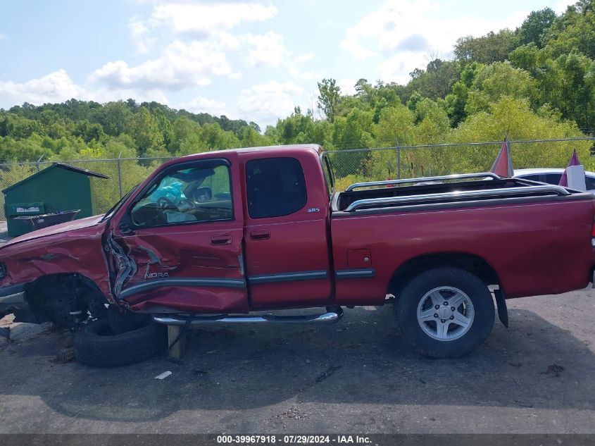 2000 Toyota Tundra Sr5 V8 VIN: 5TBRT3412YS014602 Lot: 39967918