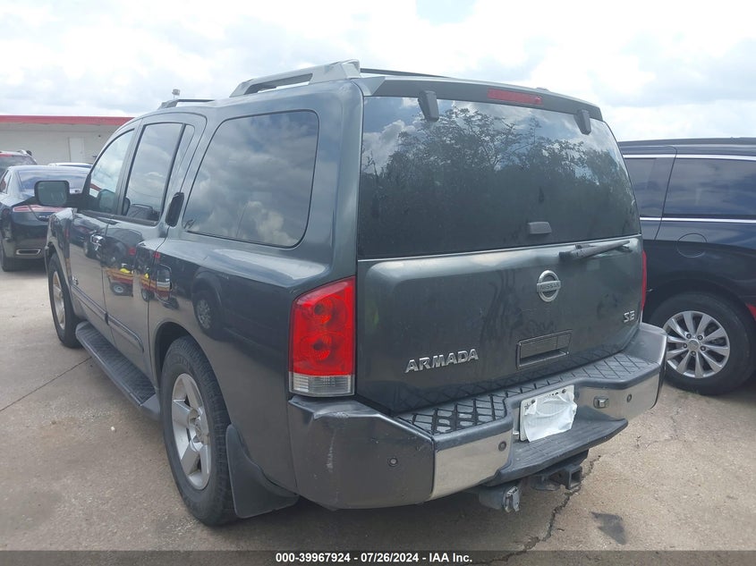 2006 Nissan Armada Se VIN: 5N1AA08A16N723801 Lot: 39967924