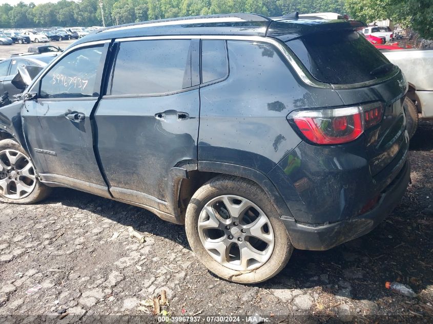 2018 Jeep Compass Limited 4X4 VIN: 3C4NJDCB8JT177794 Lot: 39967937